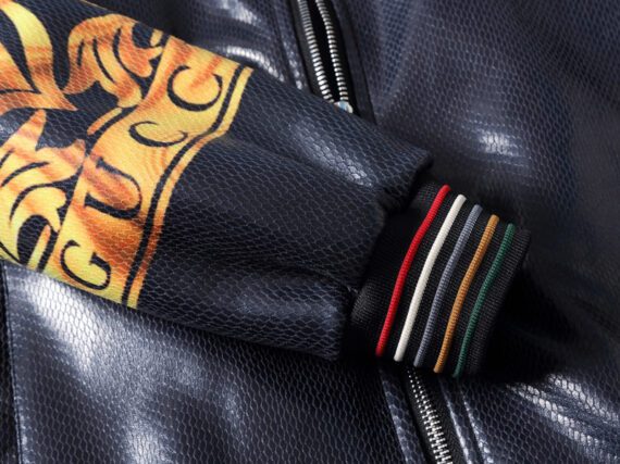 ⁦מעילים וג'קטים לגברים-GUCCI new leather jacket - Genoa & Chenin⁩ – תמונה ⁦7⁩