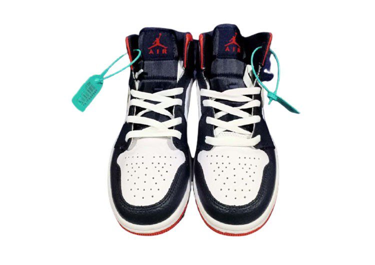 נעלי נייק-NIKE AIR MAX JORDAN HIGH -  Black Pearl Mix – תמונה 3