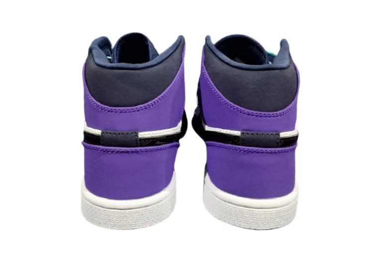 נעלי נייק-NIKE AIR MAX JORDAN HIGH -  Blue Gem & Revolver – תמונה 4