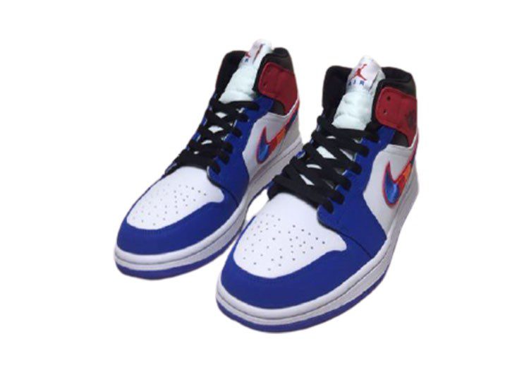 נעלי נייק-NIKE AIR MAX JORDAN HIGH -  Midnight Blue Mix – תמונה 3