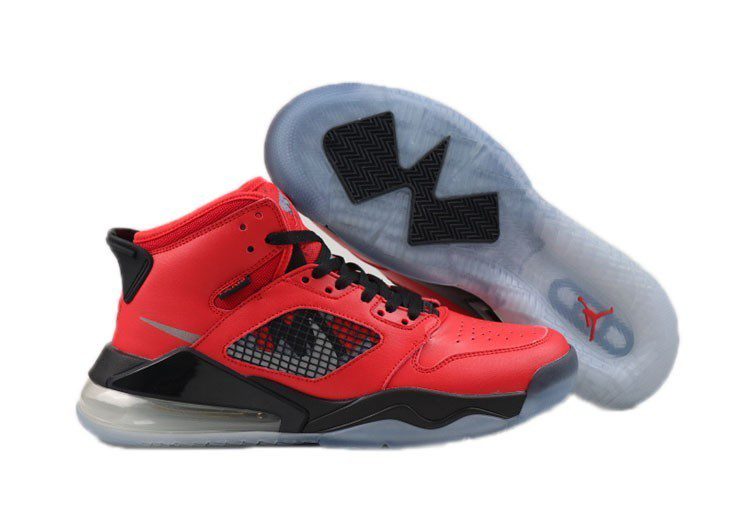 עלי נייק-NIKE JORDAN MARS - Red Black & Gray – תמונה 4