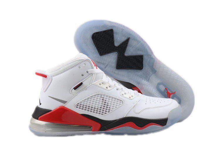 עלי נייק-NIKE JORDAN MARS - White Black & Red – תמונה 3
