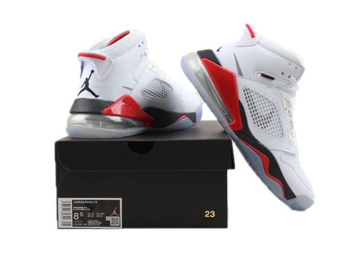 עלי נייק-NIKE JORDAN MARS - White Black & Red – תמונה 4