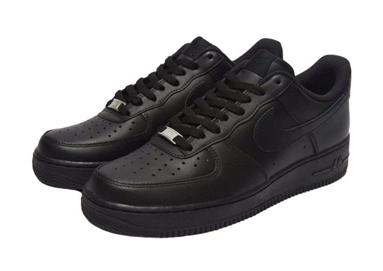 נעלי נייק-Nike Air Force 1 Low BLACK – תמונה 2
