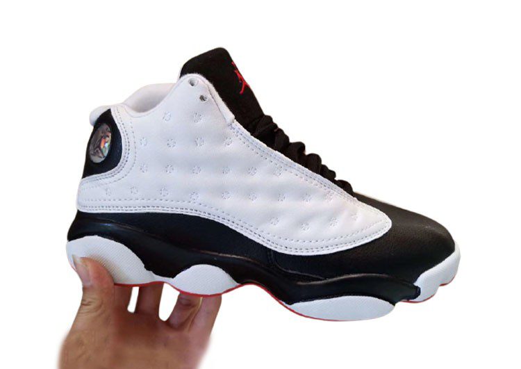נעלי נייק-Air Jordan 13 He Got Game -Hawkes Blue & Black – תמונה 2