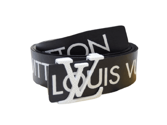 Louis Vuitton-לואי ויטון Belt - Black & White – תמונה 3