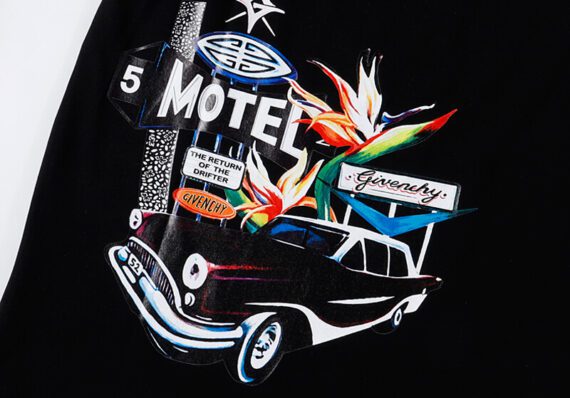 ⁦ג'יבנשי-GIVENCHY TSHIRT MEN - Black⁩ – תמונה ⁦4⁩