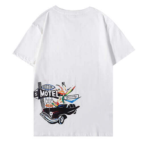 ג'יבנשי-GIVENCHY TSHIRT MEN - White – תמונה 2