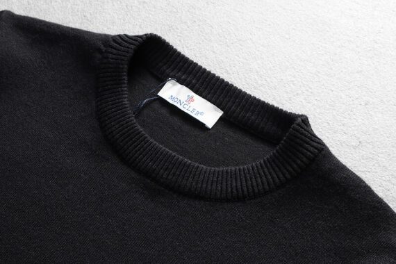 ⁦מונקלר-MONCLER SWEATER MEN BLACK⁩ – תמונה ⁦9⁩