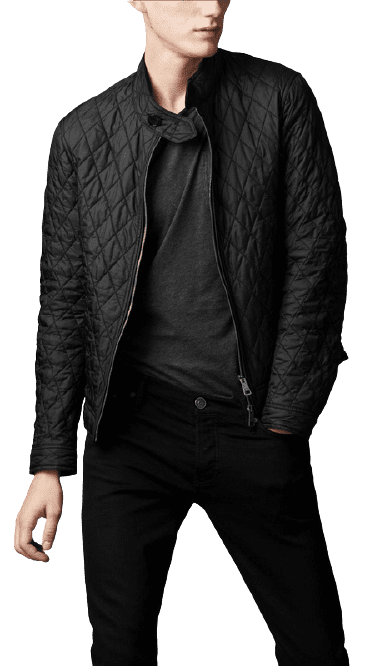 ברברי - BURBERRY JACKET- Black – תמונה 4
