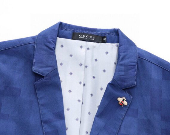 ⁦גוצ'י - GUCCI Jacket - Fun Blue⁩ – תמונה ⁦5⁩
