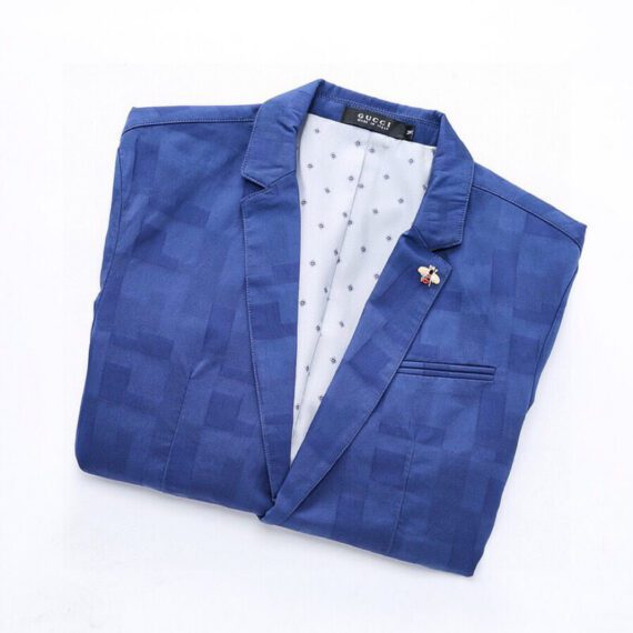 ⁦גוצ'י - GUCCI Jacket - Fun Blue⁩ – תמונה ⁦4⁩