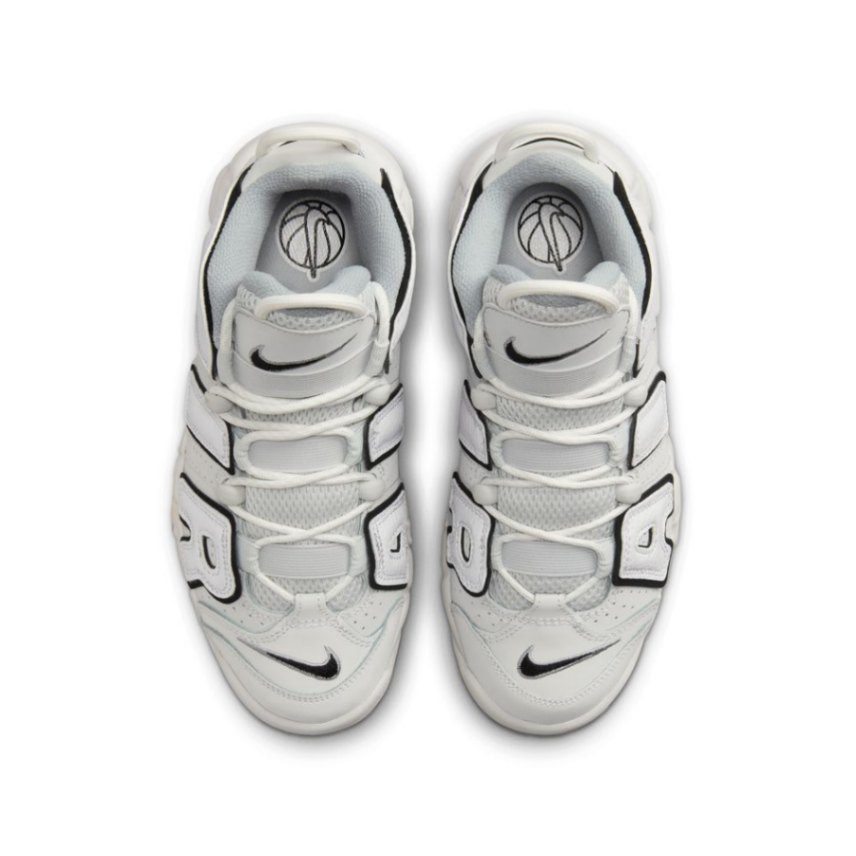 נייק אפטמפו סניקרס לגברים NIKE AIR MORE UPTEMPO '96 OFF WHITE – תמונה 4