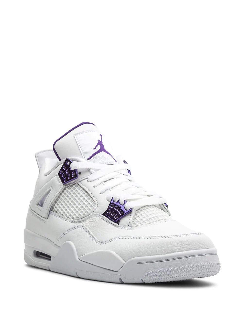 NIKE Air Jordan 4 Retro "Metallic Pack - Purple" sneakers – תמונה 2