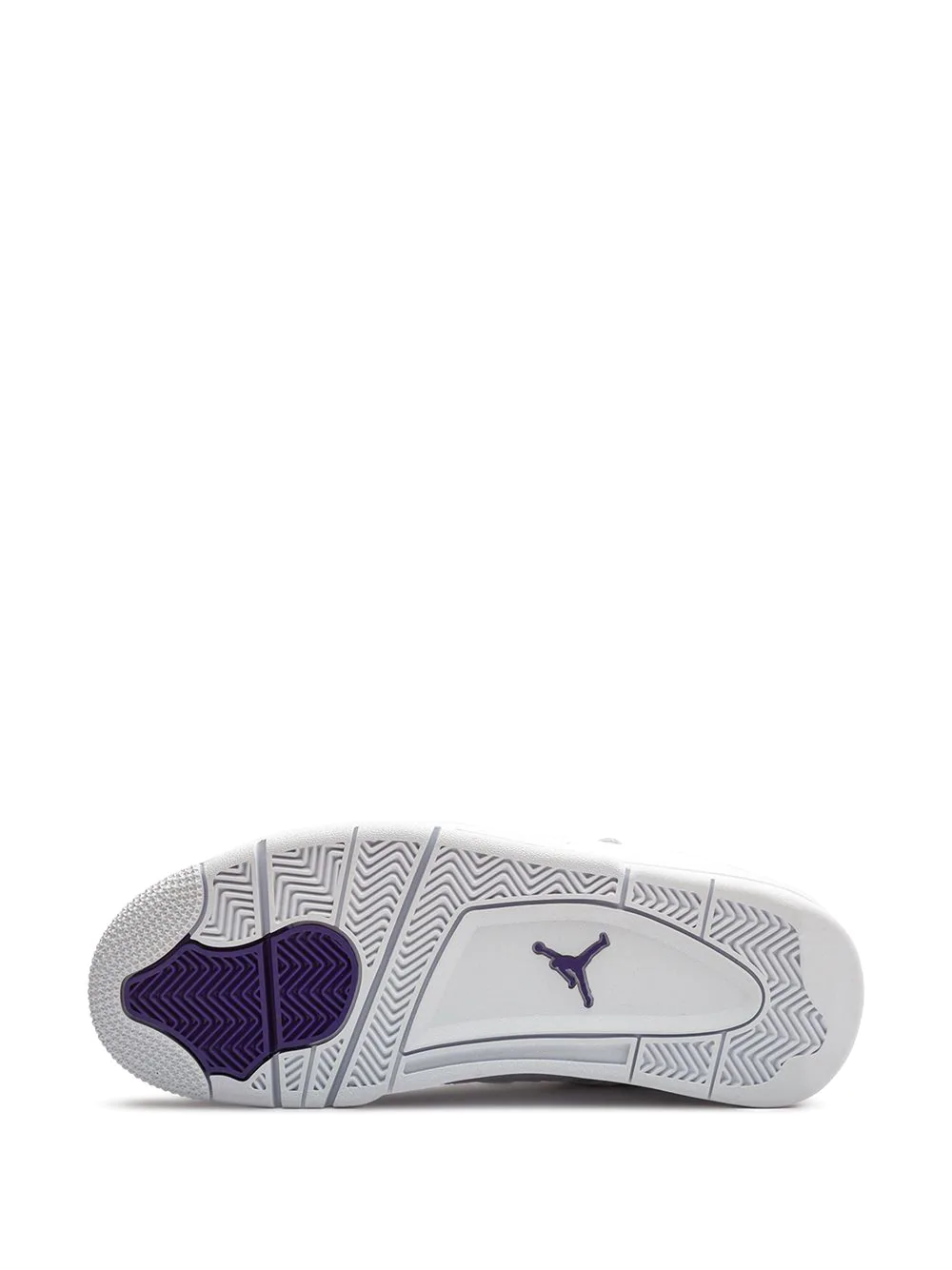 NIKE Air Jordan 4 Retro "Metallic Pack - Purple" sneakers – תמונה 4