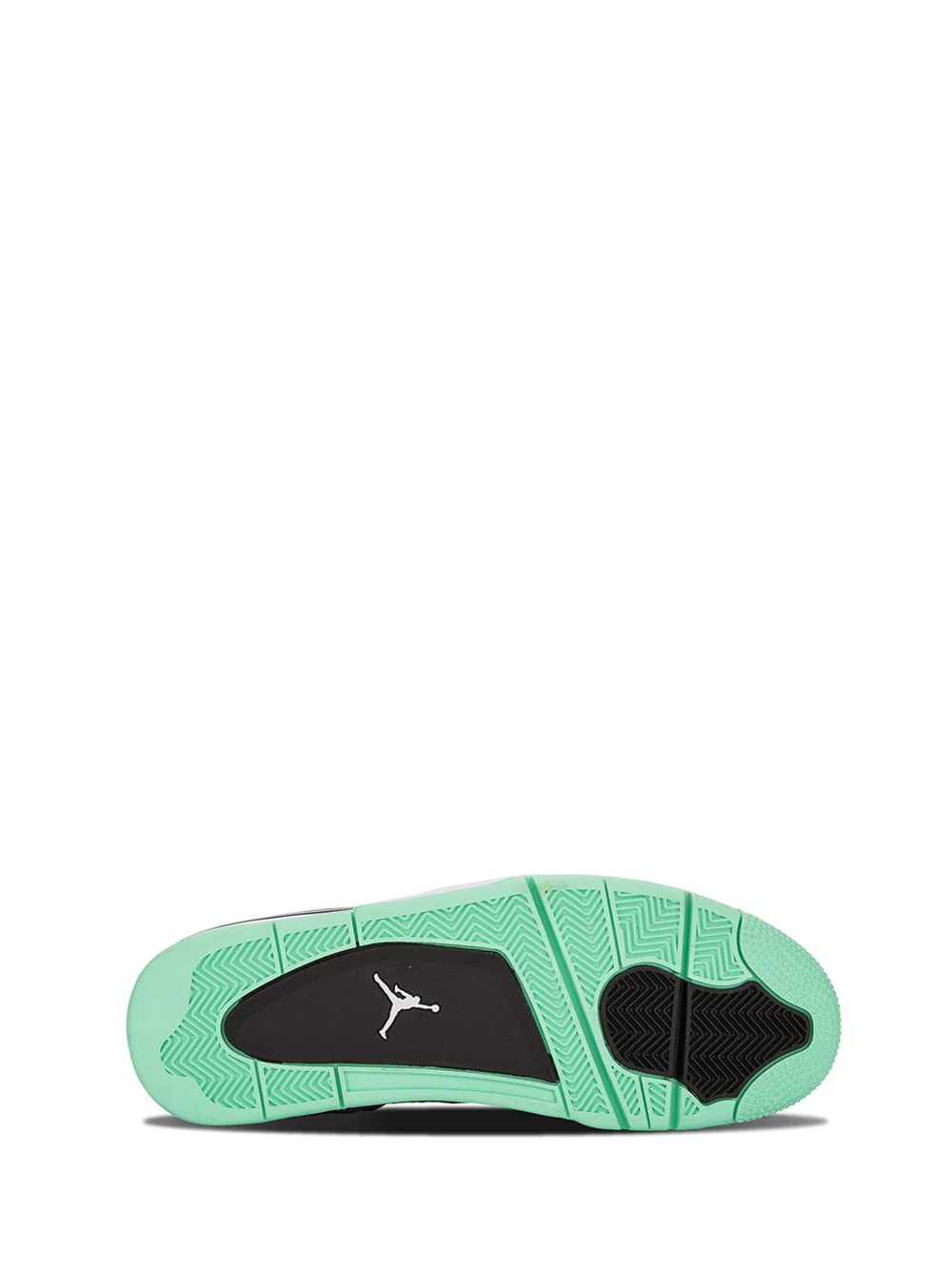 NIKE Air Jordan 4 Retro "Green Glow" sneakers – תמונה 4