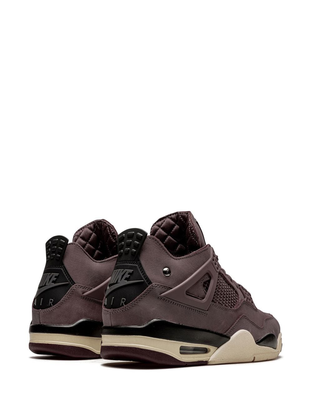 NIKE x A Ma Maniére Air Jordan 4 "Violet e" sneakers – תמונה 3