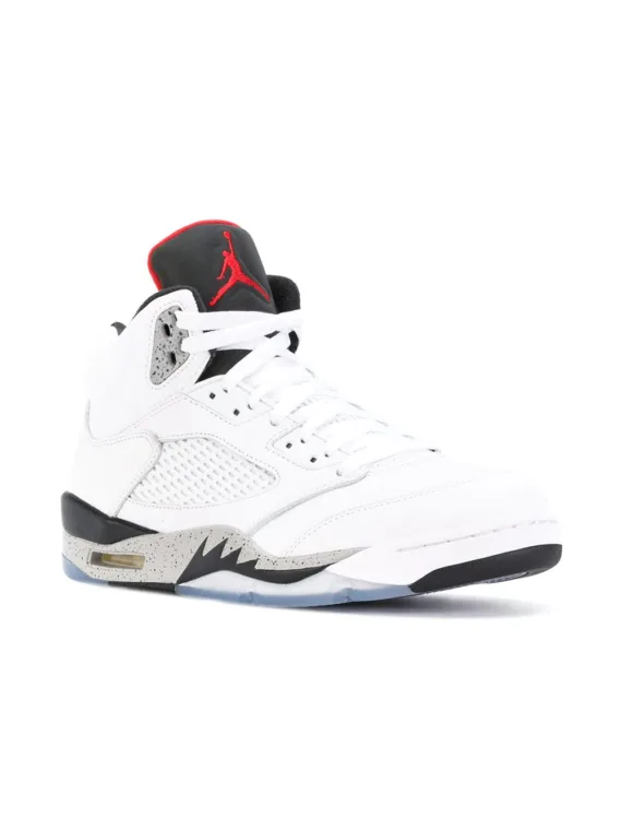 ⁦NIKE Air Jordan 5 Retro "Cement" sneakers⁩ – תמונה ⁦2⁩