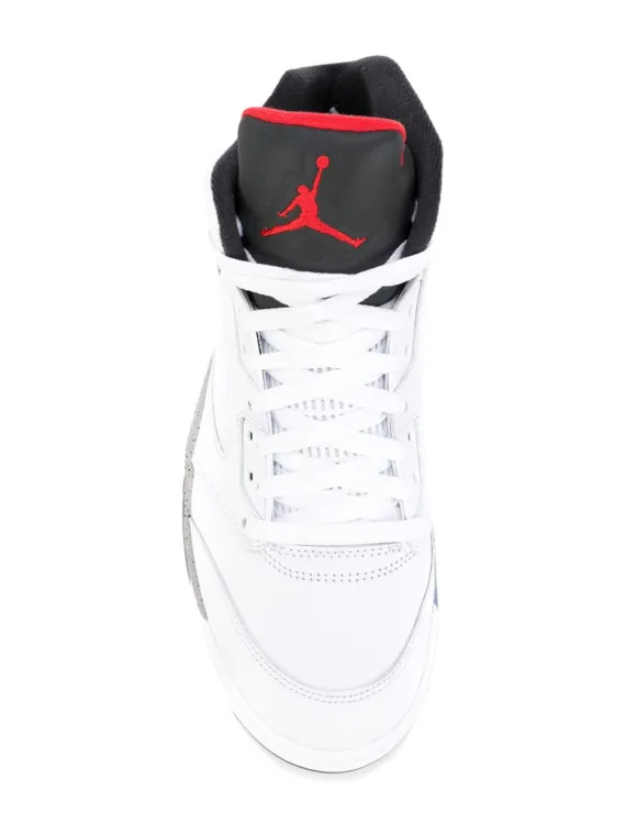 ⁦NIKE Air Jordan 5 Retro "Cement" sneakers⁩ – תמונה ⁦4⁩