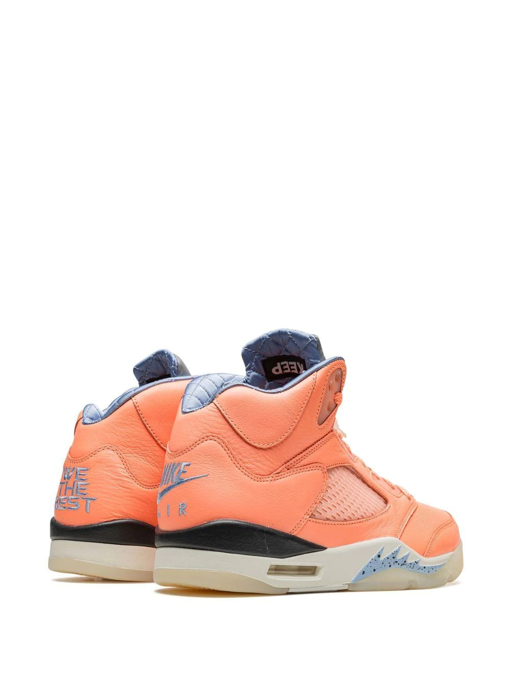 NIKE x DJ Khaled Air Jordan 5 Retro “Crimson Bliss” sneakers – תמונה 3