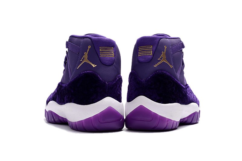 NIKE  Air Jordan 11 PRM Velvet Heiress Royal Purple Basketball Men – תמונה 2
