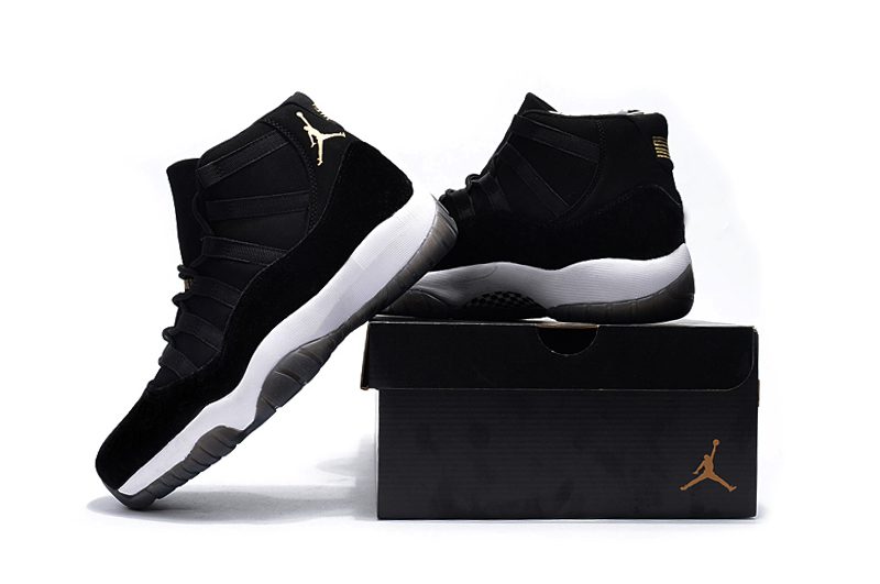 NIKE Air Jordan 11 Retro Black Velvet Basketball Men – תמונה 4