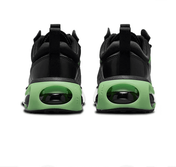 Nike Kids Boy's Air Max 2021 (GS) (Big Kid) Black/Chrome/Green Strike/Iron Grey 4.5 Big Kid M – תמונה 2