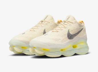 NIKE Air Max Scorpion Phantom Black Light Cream Lemon Wash – תמונה 3