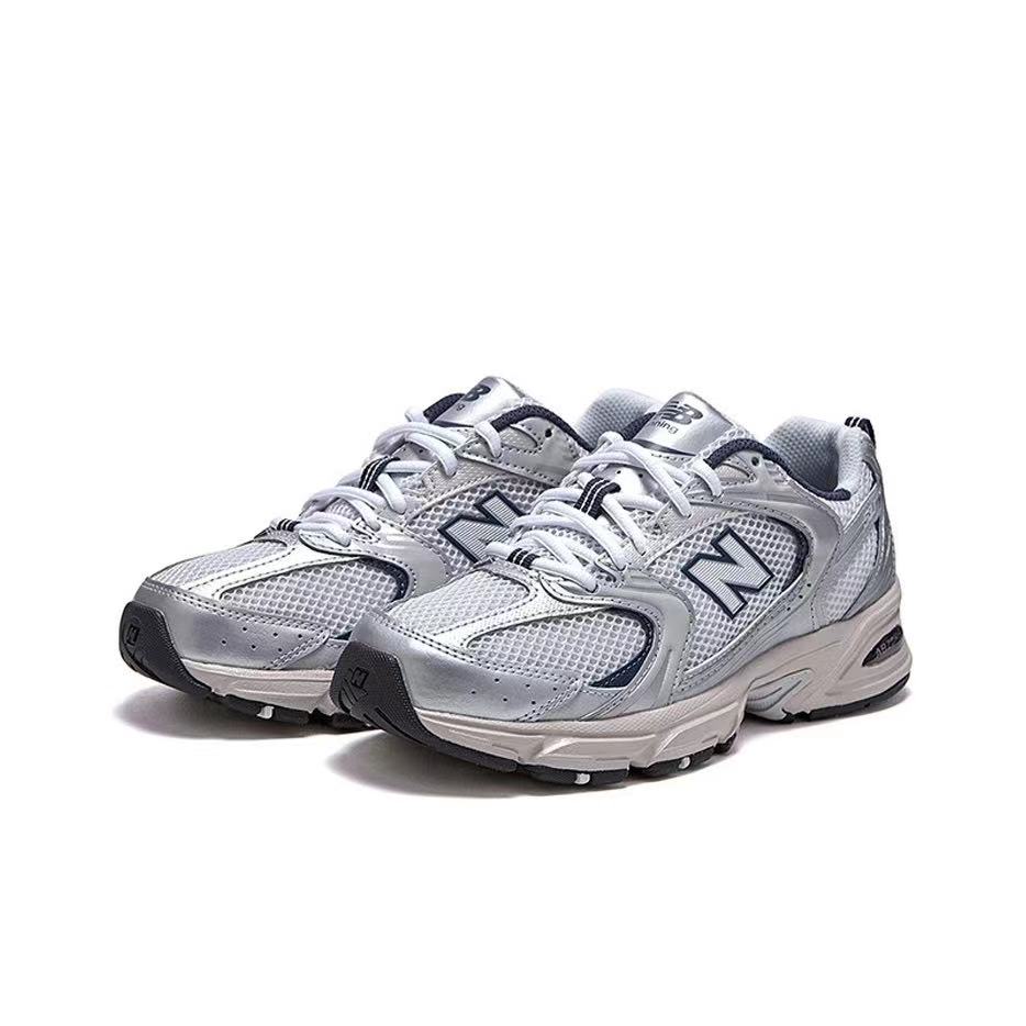 סניקרס ניו באלאנס NEW BALANCE 530 Silver & WHITE – תמונה 5