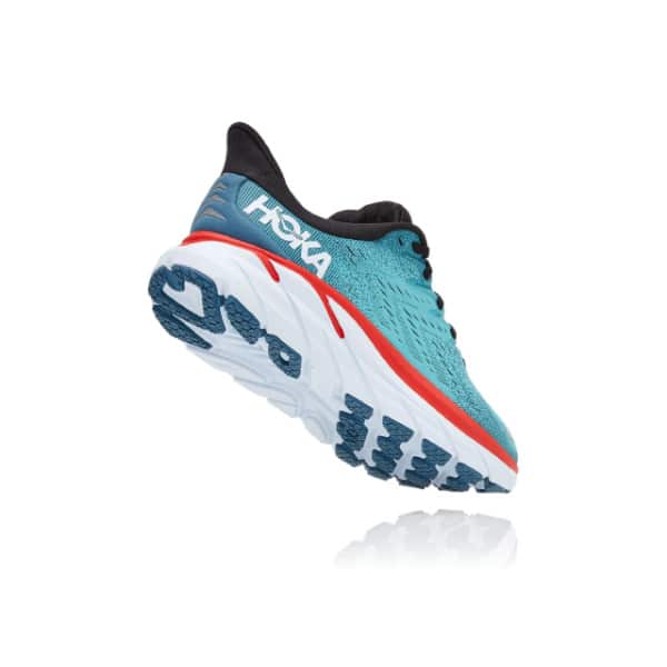 נעלי הוקה - HOKA Clifton 8 Blue Red – תמונה 4