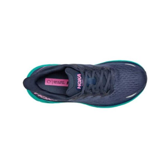 ⁦נעלי הוקה - HOKA Clifton 8 Black⁩ – תמונה ⁦2⁩