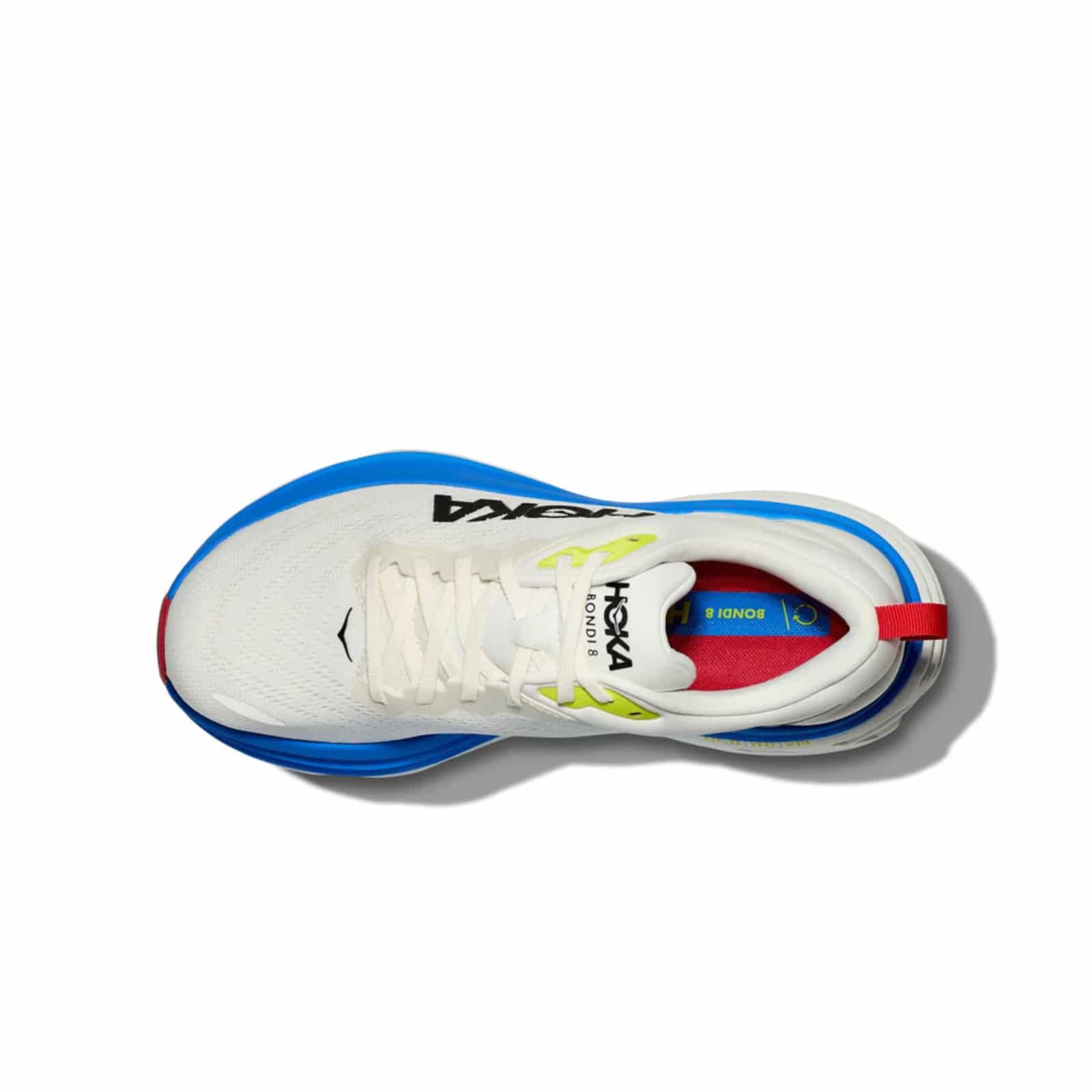 נעלי הוקה - HOKA Bondi 8 White Blue – תמונה 4