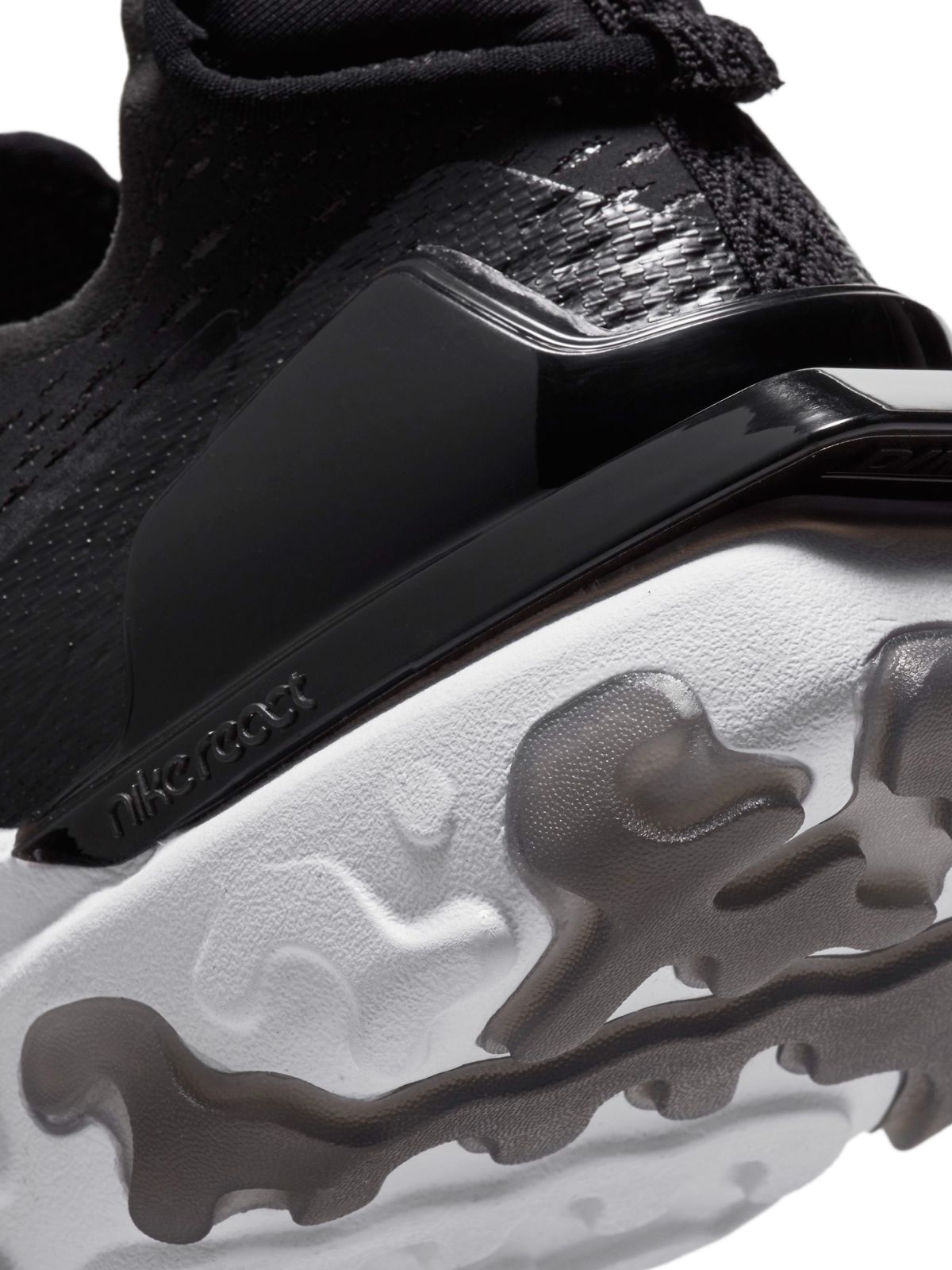 נעלי נייק - NIKE React vision sneakers black white – תמונה 6