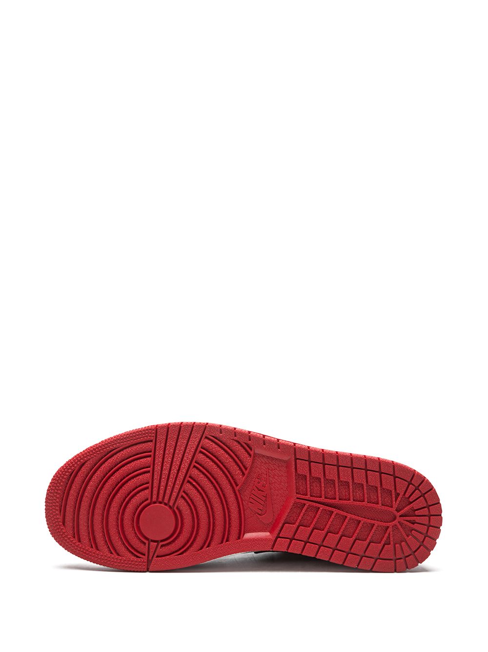 נייק ג'ורדן -NIKE AIR JORDAN 1 LOW - White/Gym Red – תמונה 4