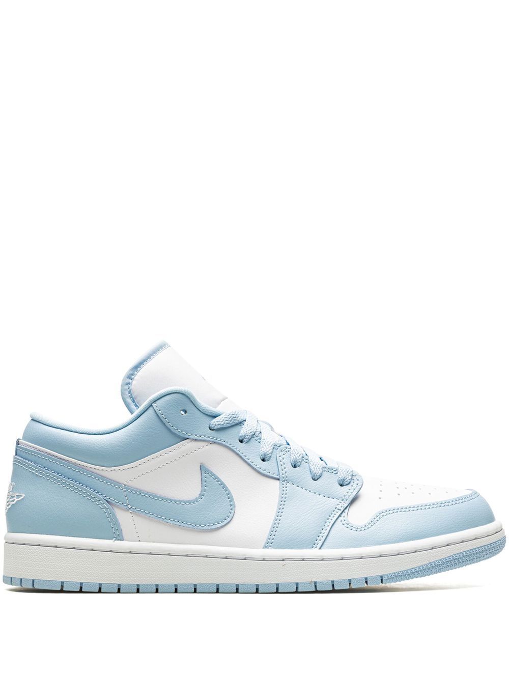 נייק ג'ורדן -NIKE AIR JORDAN 1 LOW - Ice blue/white