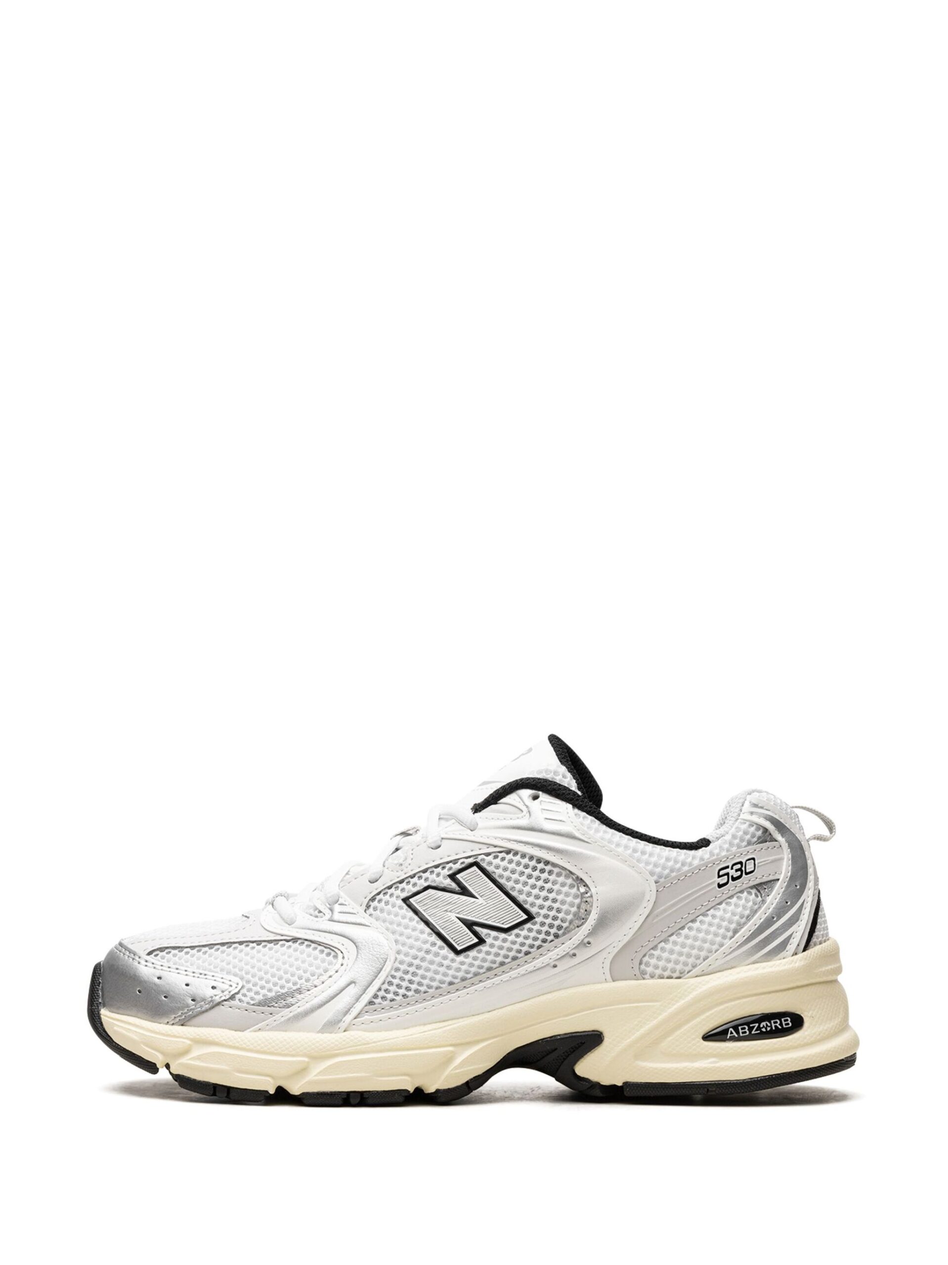 סניקרס ניו באלאנס NEW BALANCE 530 White Silver-tone – תמונה 5