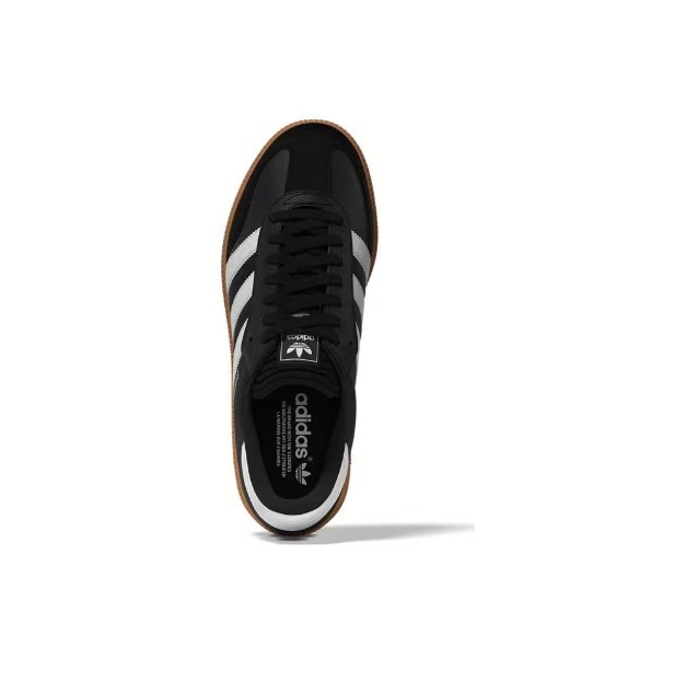 נעלי אדידס- Adidas Sambarose Sneakers Black White – תמונה 4