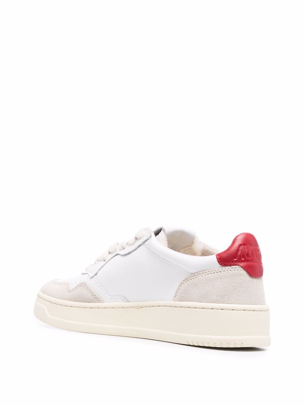 סניקרס - AUTRY Medalist Sneakers White/red – תמונה 3