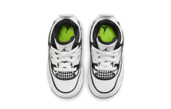 ⁦Air Jordan 1 Low Black White ילדים – נייק ג'ורדן⁩ – תמונה ⁦3⁩