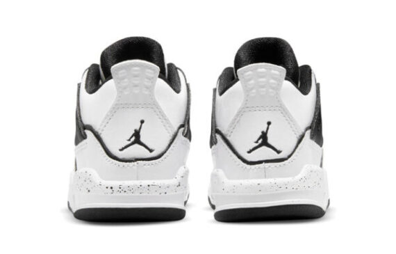 ⁦Air Jordan 1 Low Black White ילדים – נייק ג'ורדן⁩ – תמונה ⁦4⁩