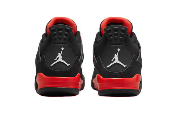 Air Jordan 1 Low Black Red ילדים – נייק ג'ורדן – תמונה 4