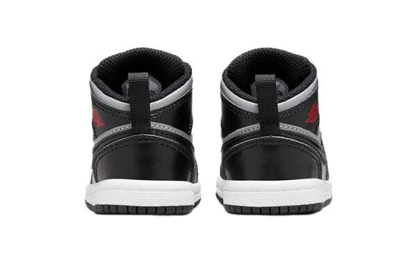 Air Jordan 1 Low Black Gray ילדים – נייק ג'ורדן – תמונה 4