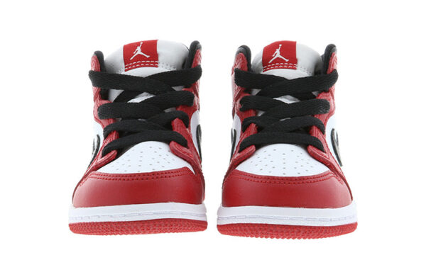 Air Jordan 1 Low Red White ילדים – נייק ג'ורדן – תמונה 3