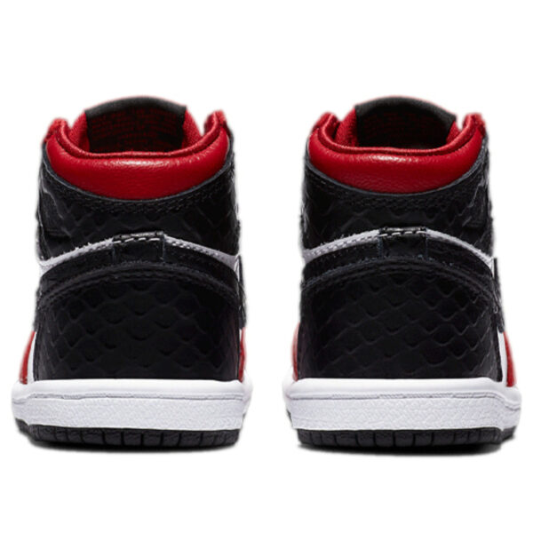 Air Jordan 1 Low White Red ילדים – נייק ג'ורדן – תמונה 4