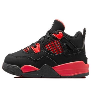 Air Jordan 1 Low Black Red ילדים – נייק ג'ורדן