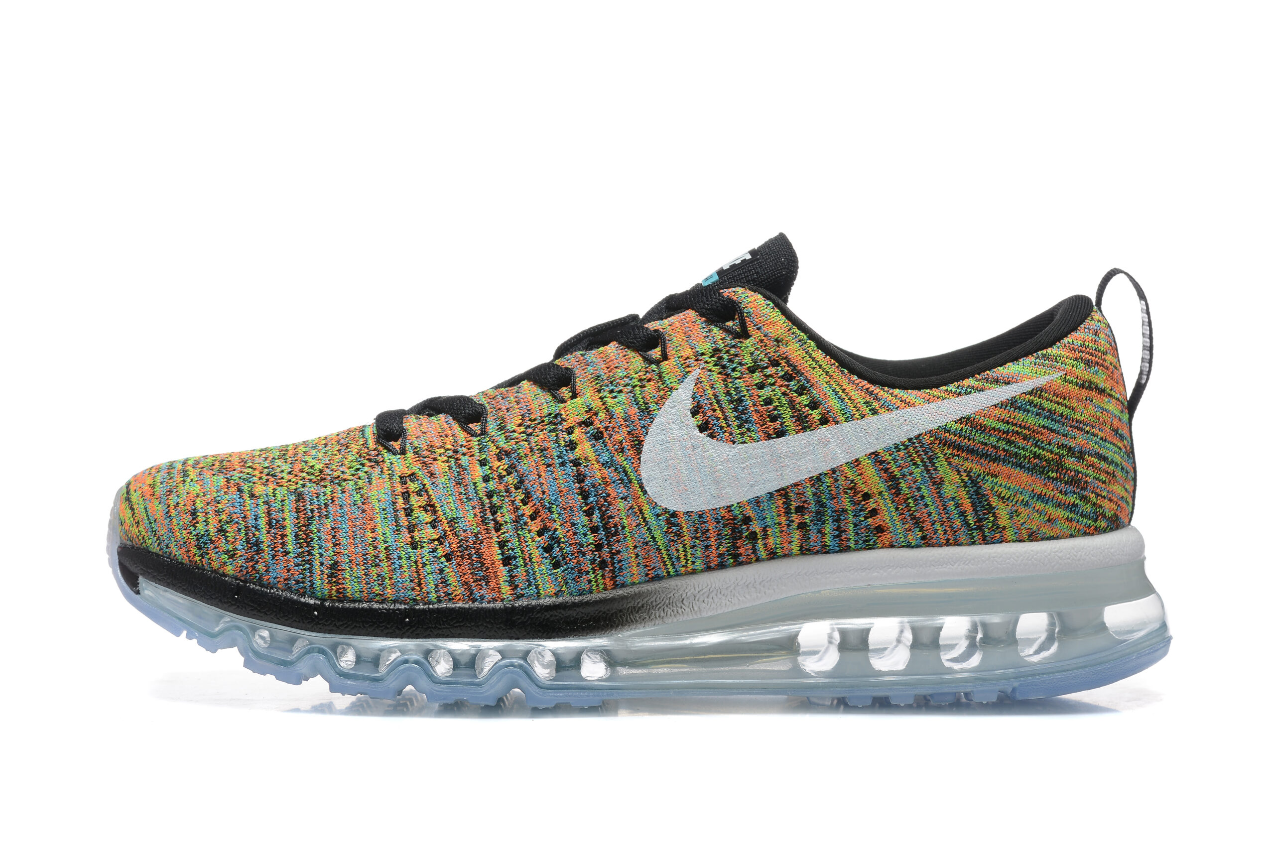 נעלי נייק-Nike air max Flyknit 2014 Multicolor White – תמונה 5