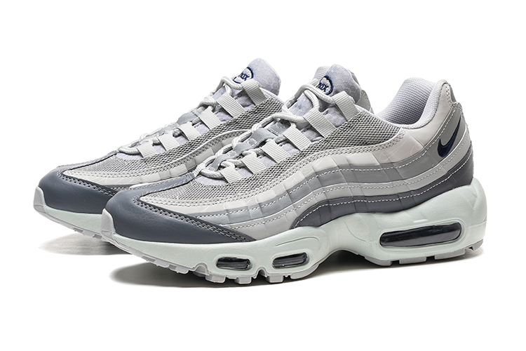 נעלי נייק NIKE AIR MAX 95 WHITE GRAY TURKIZ – תמונה 4